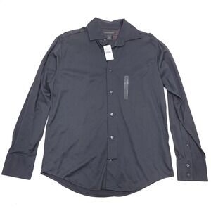 NWT Banana Republic Men's‎ Button Down Shirt Grey Size L Y2K NEW